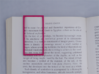 Bookmark Monogram. Initial / Letter X  3d printed 