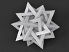 Orderly Tangle 03 - Tetrastar (Five Tetrahedra) 3d printed 