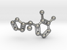 Dexmedetomidine Molecule Keychain Pendant 3d printed 