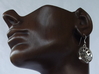 Low Tenor "Void" steelpan earrings 3d printed 