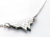 Wonder Woman Necklace 3d printed 