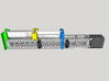 Syringe Pump Components 3d printed 