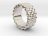 Bubbles Round Ring 21 – Italian Size 21 3d printed 