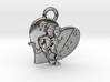 I Heart Sister / Run pendant or charm 3d printed 