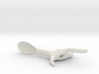 Left Hand Small Spoon 3d printed 