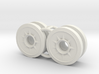 Two 1/16 Pz IV Spare Wheels 3d printed 