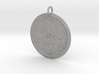 Norse Dear Medallion 3d printed 