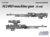 1/35 M240D machine gun (6 set) 3d printed 