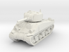 1/100 (15mm) M4 Sherman (F.O.W) Tank One 3d printed 