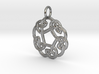 Celtic Circle Knot Pendant (small) 3d printed 