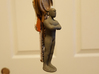 Humanoid Robot Gort Likeness Keychain 3 3d printed Painted Grey