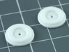 Sand Scorcher Air-filter Caps 3d printed Air-filter Caps, printed in nylon plastic