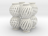 Lamp Ball Twist Spiral Column 4 Small Scale 3d printed 