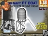 1-48 PT Boat Beehive Radar SET 3d printed 
