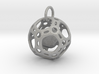 Dodecahedron inside a Dodecahedron Pendant  3d printed 