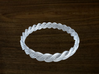 Turk's Head Knot Ring 2 Part X 25 Bight - Size 26. 3d printed 