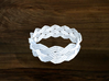 Turk's Head Knot Ring 4 Part X 12 Bight - Size 14. 3d printed 