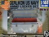 1/144 Oerlikon USN X10 Locker Open 3d printed 