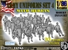 1-96 Army Modern Uniforms Set4 3d printed 