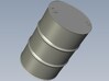 1/18 scale WWII US 55 gallons oil drums x 4 3d printed 
