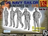 1-24 US Navy Dungaree Set 11-15 3d printed 