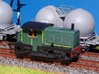 N SIK NS 200-300 locomotor (nieuwere versie) 3d printed Afgebouwde SIK in groen in FXD