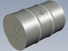 1/24 scale WWII Luftwaffe 200 lt fuel drums B x 3 3d printed 