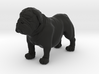 Bull Dog mini size (color) 3d printed 
