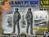 1/16 US Navy PT Boat Officer 1 3d printed 