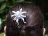 Orchid Octopus Hair Comb 3d printed 