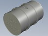 1/18 scale WWII Luftwaffe 200 lt fuel drums A x 4 3d printed 
