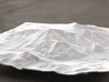8'' Whiteface Mtn. Terrain Model, New York, USA 3d printed Radiance rendering of model, viewed from the SSE