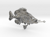 Bluegill With Fishhook 3d printed 