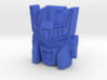 Stalker/MW Soundwave Upgrade Kit (Titans Return) 3d printed Shapeways render of the faceplate.