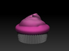 Super cute cupcake herb grinder - Part 3 3d printed 