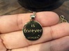 Love is Forever, pendant 3d printed 