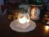 Mystic Altar Oil Lamp "Phi" 3d printed Phi heats Japanese sake too!