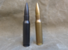 7.62x51 mm NATO 3d printed  In comparison with real round.