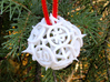 Thorn d12 Ornament 3d printed In White Strong & Flexible