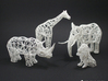 Digital Safari- Rhino (Large) 3d printed Digital Safari Animals- Giraffe, Rhino, Elephant, Lion