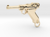 Luger Gun 3d printed 