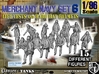 1-96 Merchant Navy Set 6 3d printed 