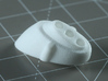 Sand Scorcher Rear Light LED Holder 3d printed Printed in Polished White Nylon Plastic