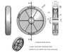 1/6 Adapted IDLER Wheel Stuart 3d printed 