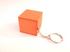 Box for small "SOMA cube" (please see the product) 3d printed Box (for small SOMA puzzle) connectable to a keychain 