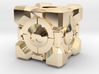 Companion Cube Lanyard Bead 3d printed 