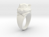 Cat Pet Ring - 17.35mm - US Size 7 3d printed 