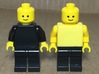 Custom Square Torso for Lego 3d printed 