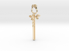 Rose Hair Pin 3d printed Rose Hair Pin in 14K Gold is spectacular.