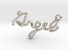 ANGEL Script First Name Pendant 3d printed 